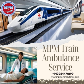 MPM Train Ambulance Services in Mumbai Hire Skilled Professionals
