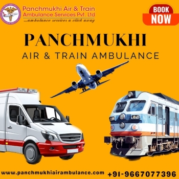 Now you can avail the benefits of Panchmukhi ambulance services in Delhi in a simple manner