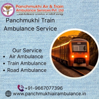 Select Panchmukhi Train Ambulance in Kolkata for Outstanding Medical Support