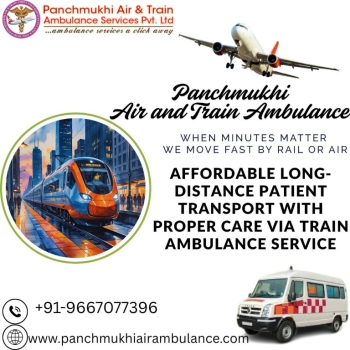 Panchmukhi Ensures the Transit Continues Steadily in Ranchi in its Train Ambulance