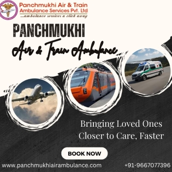 Panchmukhi Firmly Committed to Ensuring Transit in Patna with its Train Ambulance Services.