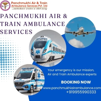 Panchmukhi Provides Professional Support for Long Train Trips in Chennai in its Ambulance