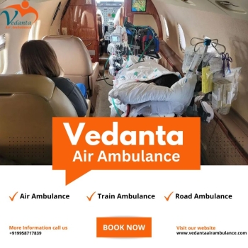 With Hi-tech Medical Care, choose an Air Ambulance at any time in Mumbai