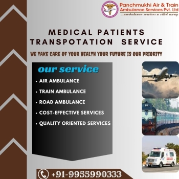 Services offered by Air Ambulance in Raipur are the Best Support