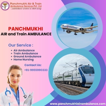 Take Hassle-Free and Advanced Life Care Panchmukhi Air Ambulance Delhi