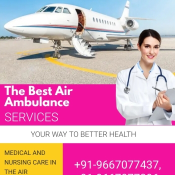 Quick Patient Transfer by Panchmukhi Air Ambulance Vellore