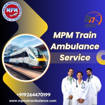 MPM provided a safe service to the patient through a train ambulance in Bhopal
