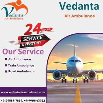 Hire Vedanta Air Ambulance Service in Allahabad for Secure and Easy Patient Shifting Service