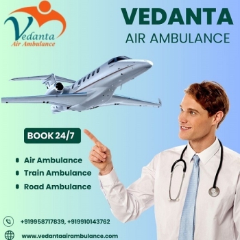 Book Fabulous Vedanta Air Ambulance Service in Allahabad at Budget-friendly Price