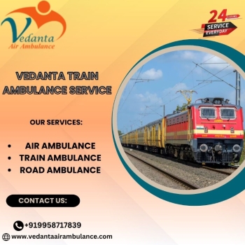 For an emergency patient transfer in Bangalore, choose Vedanta Train Ambulance