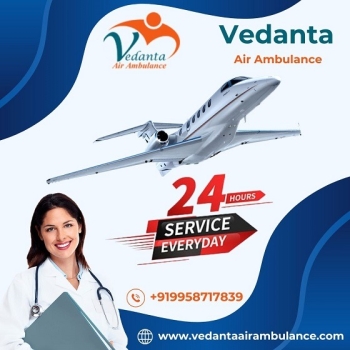 Vedanta Air Ambulance Service in Jamshedpur Is Known to Provide Advanced Medical Services