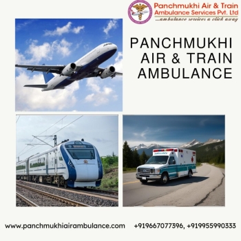 Choose Panchmukhi Train Ambulance in Ranchi for Reliable and Cost-Effective Transport