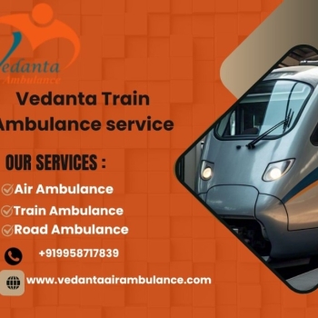 Book Vedanta Train Ambulance in Mumbai at an affordable price