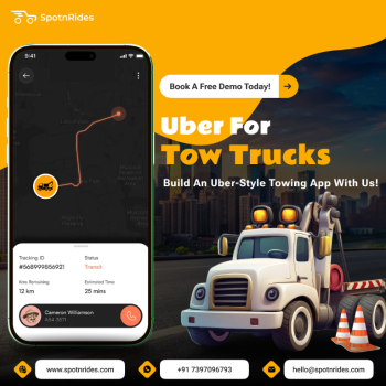 Revolutionize Your Towing Operations with SpotnRides' AI-Powered Tow Truck App