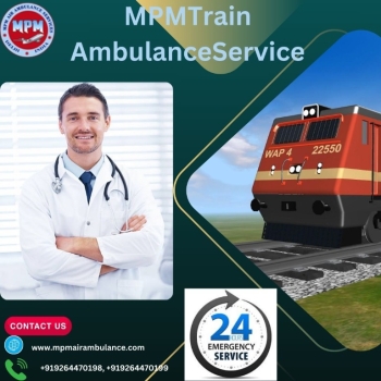 MPM Manages Every Issue in a Mumbai Train Ambulance with the Highest Promptness