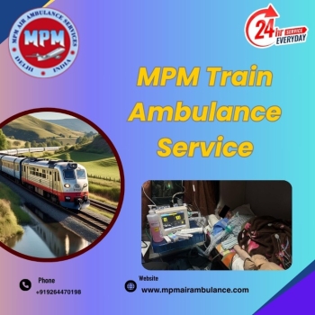 MPM Train Ambulance in Kolkata Takes Into Account the Value of Time of High Priority