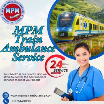 Reserve an MPM Train Ambulance for the Best Medical Travel in Mumbai