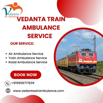 Vedanta Assist You from the First Step of the Transit in Bhopal in its Train Ambulance