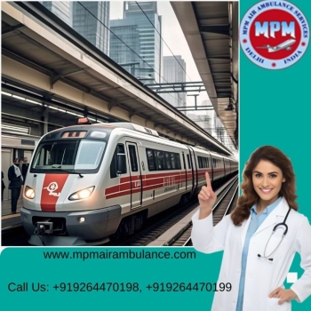 MPM Never Breaks the Line of Trust in Transit in Dibrugarh in its Train Ambulance
