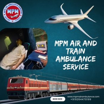 MPM Train Ambulance in Ranchi Responds Quickly In Case Of an Emergency