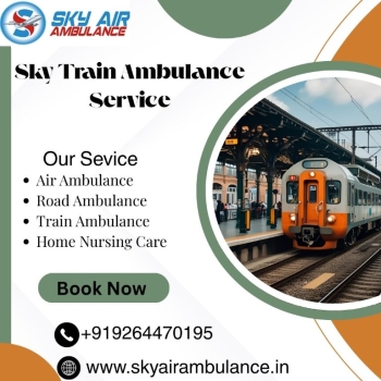 Choose Sky Train Ambulance services in Nagpur for patient emergency transfer