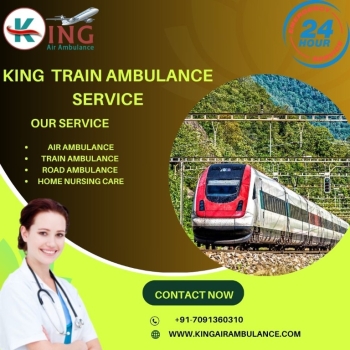 King Does Not Give Up Once Transfer Starts in Chennai in its Train Ambulance