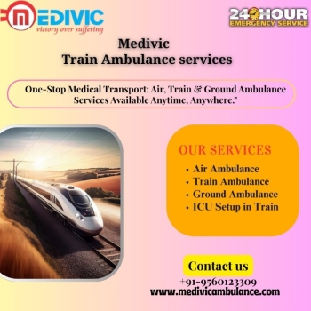 Medivic Sets Up a Transit to Give Better Healthcare in Patna in its Train Ambulance
