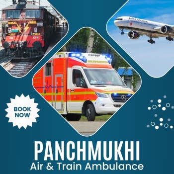 Panchmukhi provides emergency transportation in Ranchi with its Train Ambulance