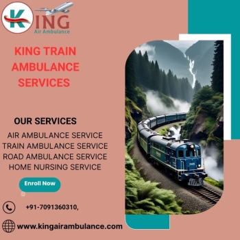 Choose King Train Ambulance for safe and hassle free travel in Delhi