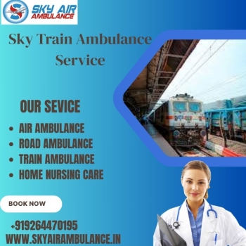Use Sky Train Ambulance Service to Easily Transport Your Critical Patient To Raipur