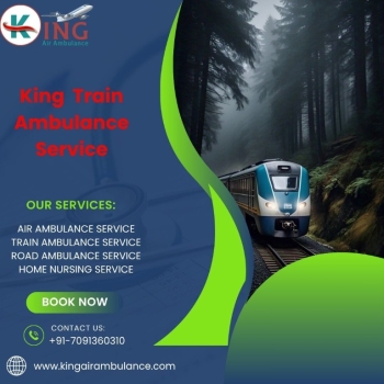 King Helps in Time-Sensitive Transfer in Kolkata with its Train Ambulance