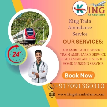 King Train Ambulance Service in Mumbai provides Life Saving Travel