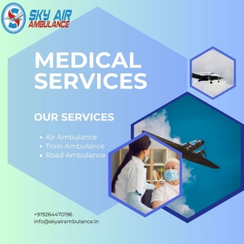 Air Ambulance Service From Indore To Delhi: Sky Air Ambulance