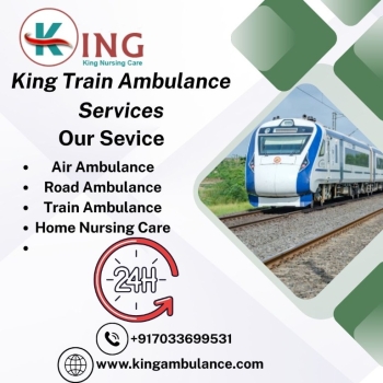 King Streamlining and Managing Transit in Chennai  in its Train Ambulance