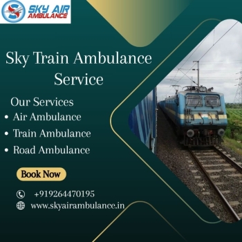 Use Sky Train Ambulance Services in Siliguri at Affordable Rates