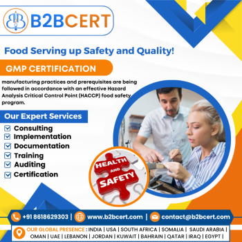 Enhance Product Quality with GMP Certification in Los Angeles – Powered by B2Bcert