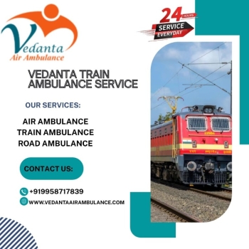 Vedanta Transfer Procedure is clear and straightforward in Ernakulam with its Train Ambulance