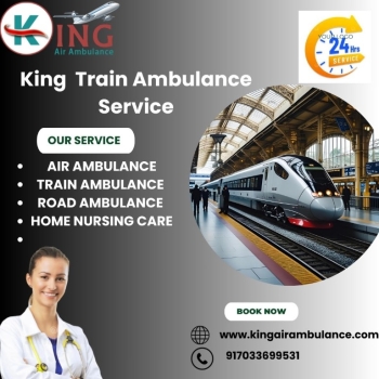 King Eases the Substance Families Carry during Transport in Delhi in its Train Ambulance