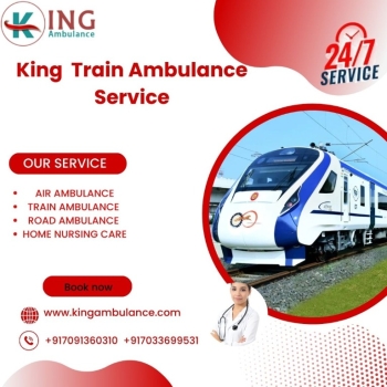 King Train Ambulance Service provides the facility to transfer your patient to the hospital in Bhopal