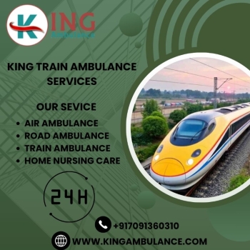 King Serving People Who Need Serious Transit in Patna in its Train Ambulance