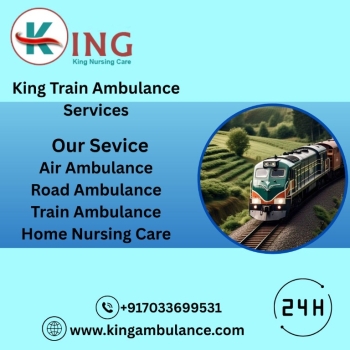 King Keeps the Operation Under Control in  Pune in its Train Ambulance