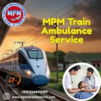 MPM Provides Cleanliness in the Train Ambulance for Patient Treatment in Varanasi