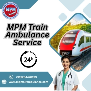 MPM Transit People Who Are Medically Unfit in Allahabad in its Train Ambulance