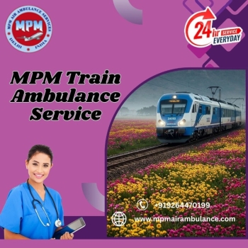 MPM Train Ambulance in Bhopal Transfers Patients on Time