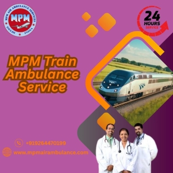 MPM Provided Safe and Secure Health Transportation in Patna through Its Train Ambulance