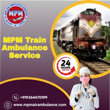 MPM Provided a Train Ambulance to the Patients with a Paramedic Team in Kolkata
