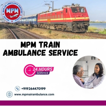 In Mumbai, MPM Provided ICU Facilities in Train Ambulances to Transport Patients to Hospitals