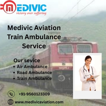 Select Medivic Aviation Train Ambulance for Safe Patient Transfer in Bangalore