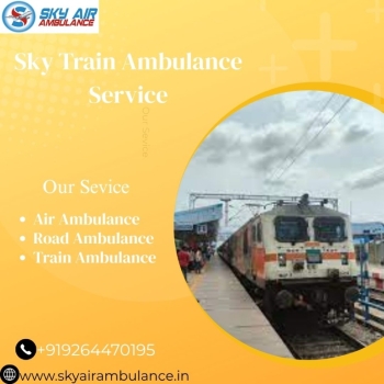 Use Sky Train Ambulance Service in Nagpur to Transport Your Critical Patient to Hospital Immediately