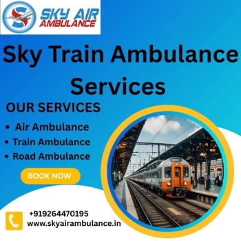 Hire Sky Ambulance Services with High-Tech Medical Arrangements in Guwahati